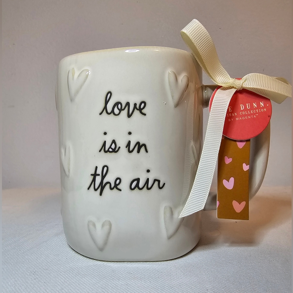 Rae Dunn Love is in the air mug NWT